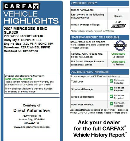 Mercedes-Benz SLK-Class 2002 photo 44