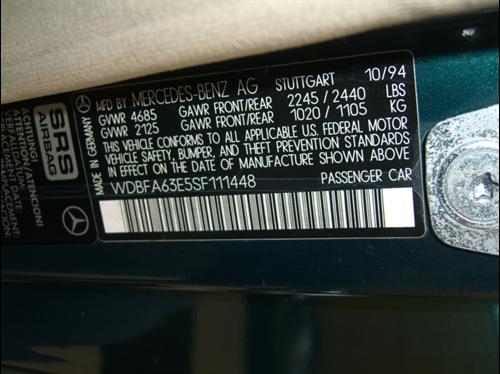 Mercedes-Benz SL Class 1995 photo 2