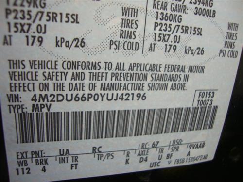 Mercury Mountaineer 2000 photo 5