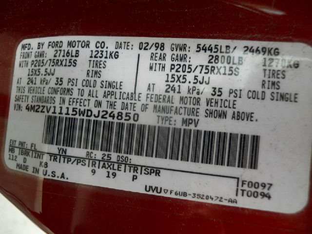 Mercury Villager 1998 photo 10