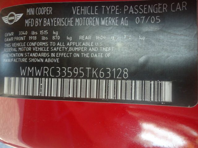 Mini Cooper 2005 photo 13