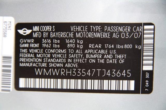 Mini Cooper 2007 photo 55