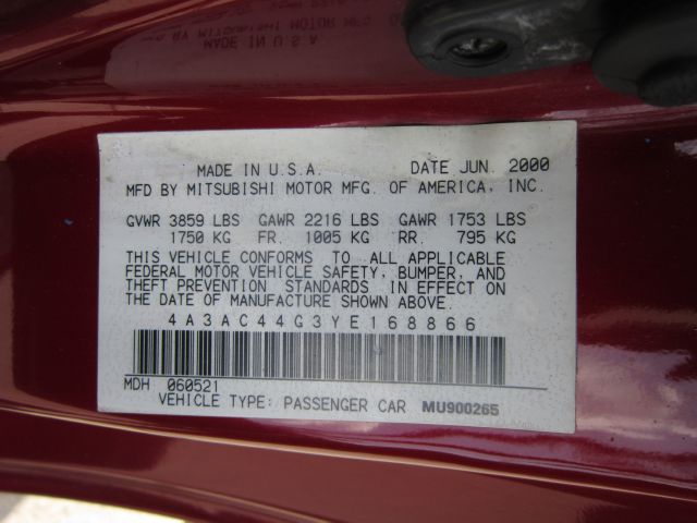 Mitsubishi Eclipse 2000 photo 6