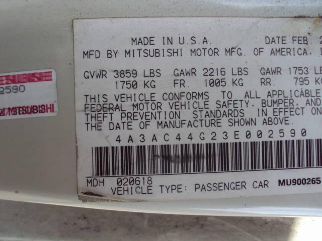 Mitsubishi Eclipse 2003 photo 3
