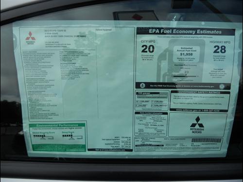 Mitsubishi Eclipse 2012 photo 2