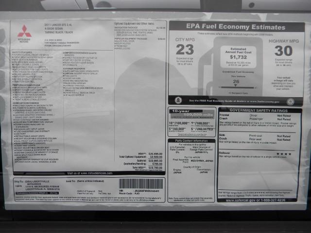 Mitsubishi Lancer 2011 photo 1