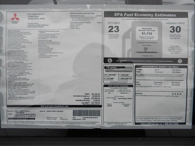 Mitsubishi Lancer 2011 photo 1