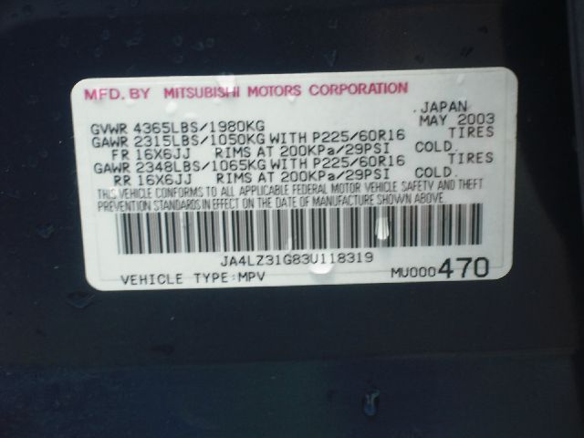 Mitsubishi Outlander 2003 photo 17