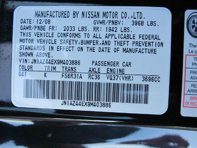 Nissan 370Z 2009 photo 9