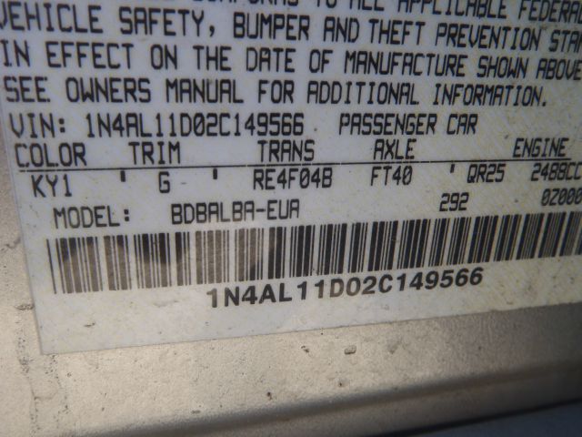 Nissan Altima 2002 photo 1