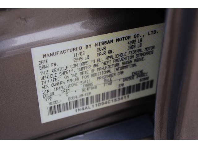 Nissan Altima 2004 photo 4