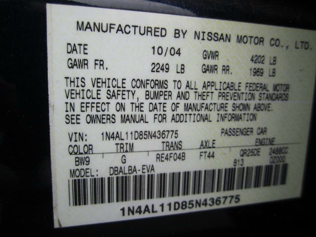 Nissan Altima 2005 photo 7