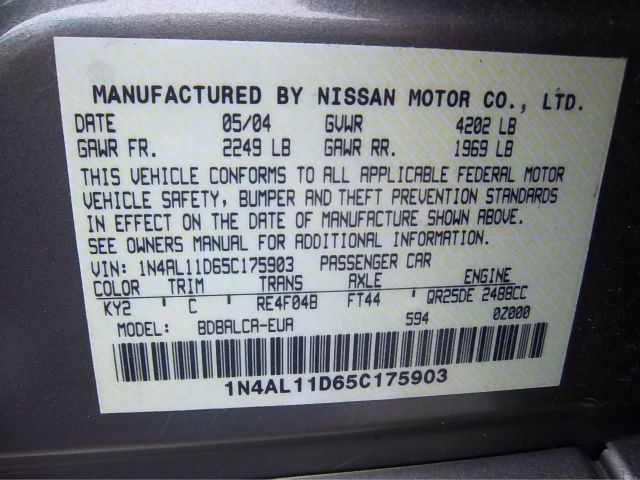 Nissan Altima 2005 photo 5