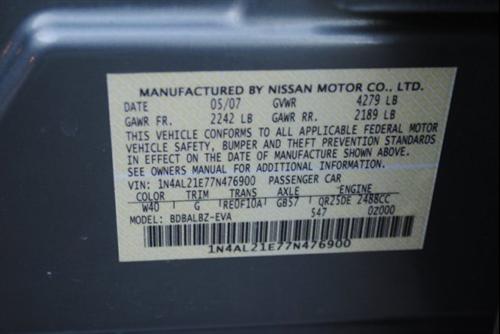 Nissan Altima GS-R Other