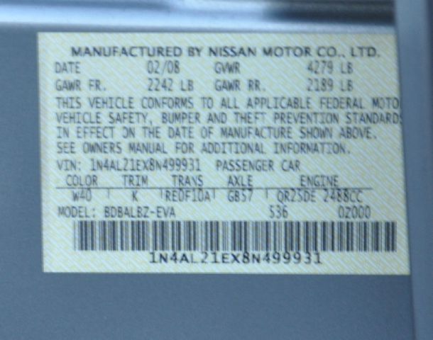 Nissan Altima 2008 photo 4
