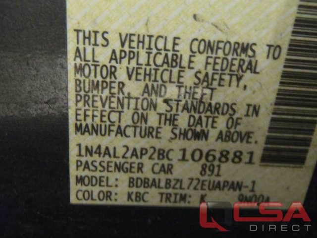 Nissan Altima 2011 photo 1