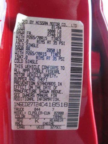 Nissan Frontier 2004 photo 22