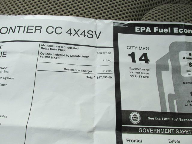 Nissan Frontier 2012 photo 6