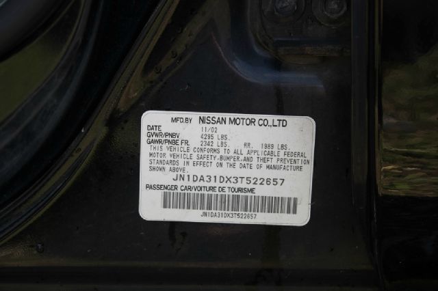 Nissan Maxima 2003 photo 1