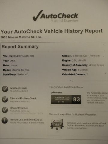 Nissan Maxima 2005 photo 2