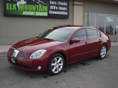 Nissan Maxima Navigation Chrome RR DVD Sedan