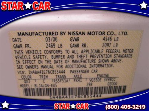 Nissan Maxima 3 Other