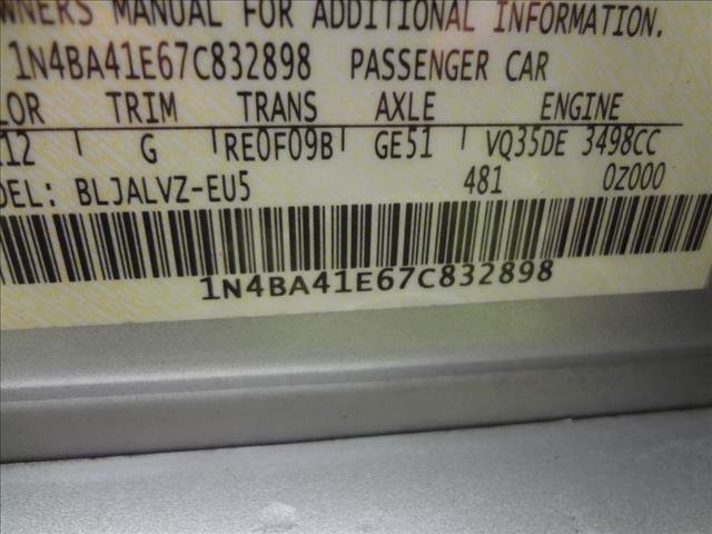 Nissan Maxima 2007 photo 13