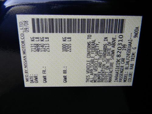 Nissan Maxima XR Other