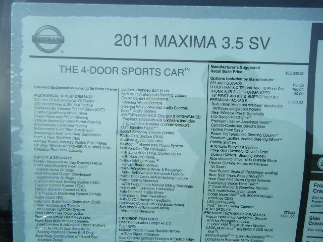 Nissan Maxima 2011 photo 2