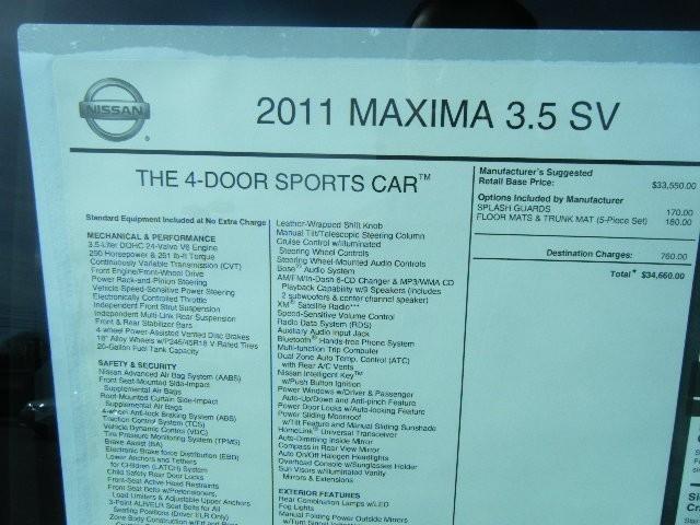Nissan Maxima 2011 photo 2