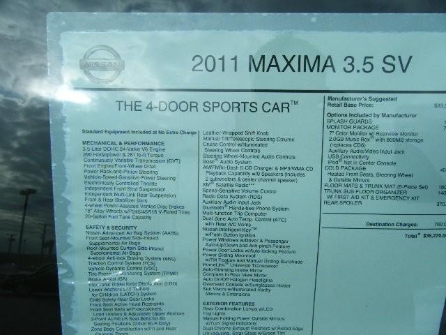 Nissan Maxima 2011 photo 3