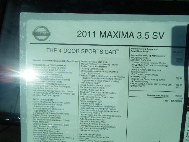 Nissan Maxima 2011 photo 2