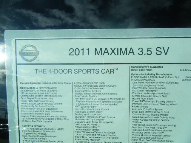 Nissan Maxima 2011 photo 4