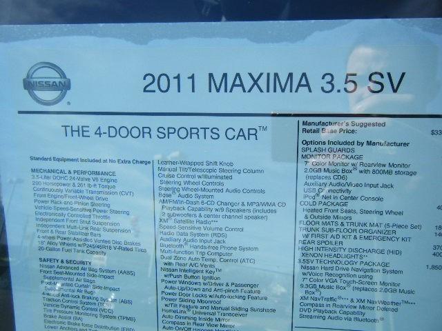 Nissan Maxima 2011 photo 2