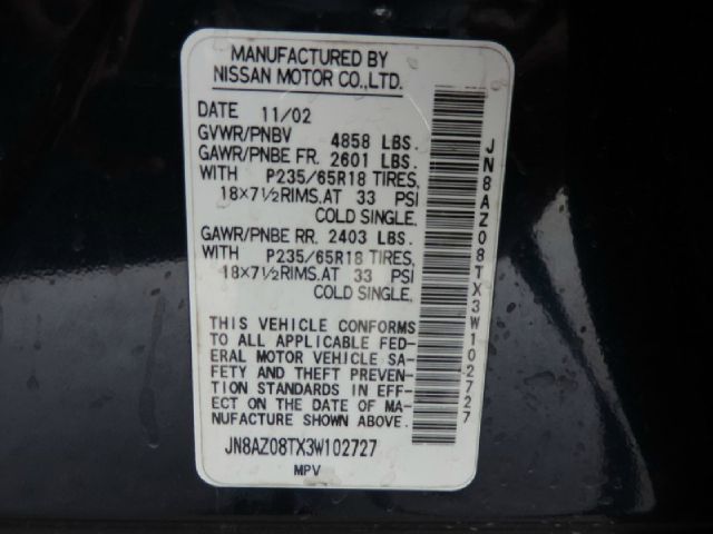 Nissan Murano 2003 photo 21