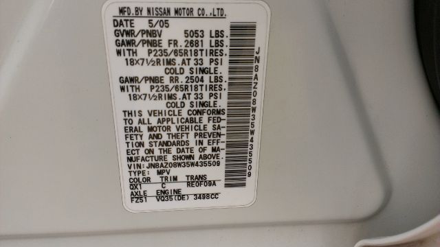 Nissan Murano 2005 photo 5