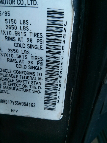 Nissan Pathfinder 1995 photo 2