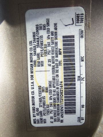 Nissan Quest 2000 photo 2