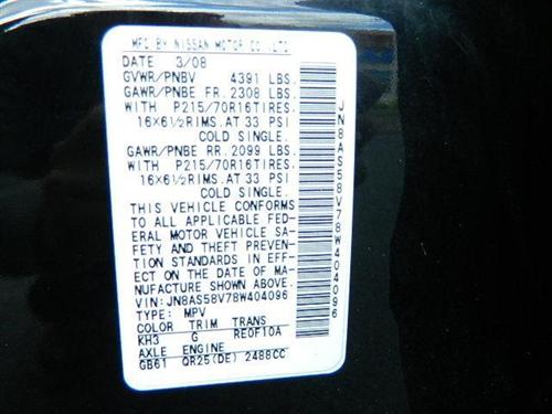 Nissan Rogue LS S Other