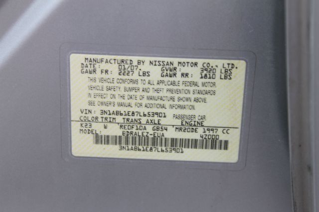Nissan Sentra 2007 photo 10