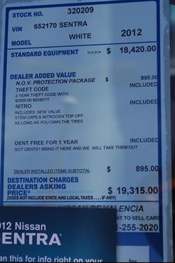 Nissan Sentra 2012 photo 1