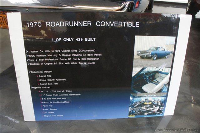 Plymouth Roadrunner 1970 photo 4