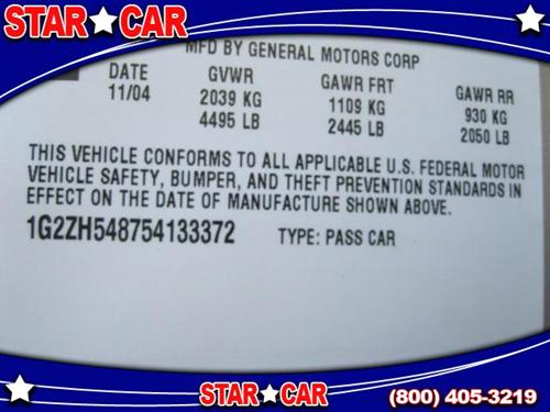 Pontiac G6 2005 photo 1