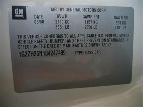 Pontiac G6 2008 photo 2