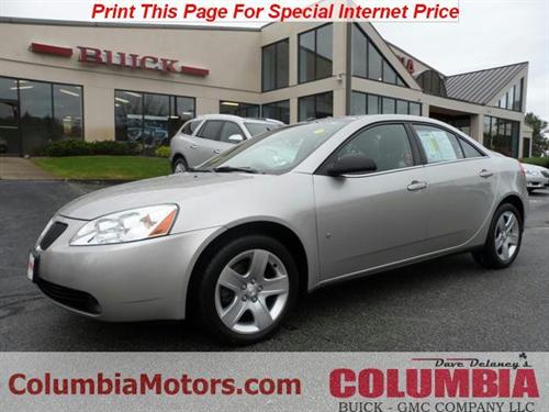 Pontiac G6 SE Sedan Other