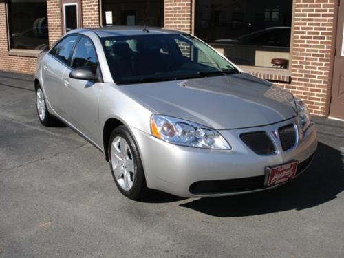 Pontiac G6 SE Sedan Other