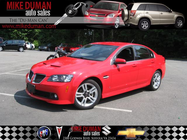 Pontiac G8 Unknown Sedan