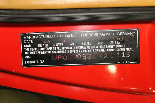 Porsche 911 1987 photo 59