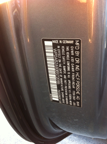 Porsche 911 2011 photo 1