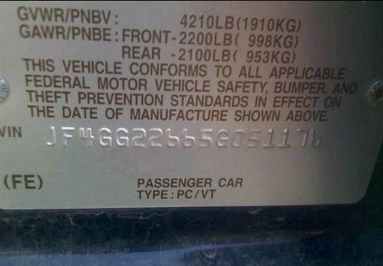 Saab 9-2X 2005 photo 4